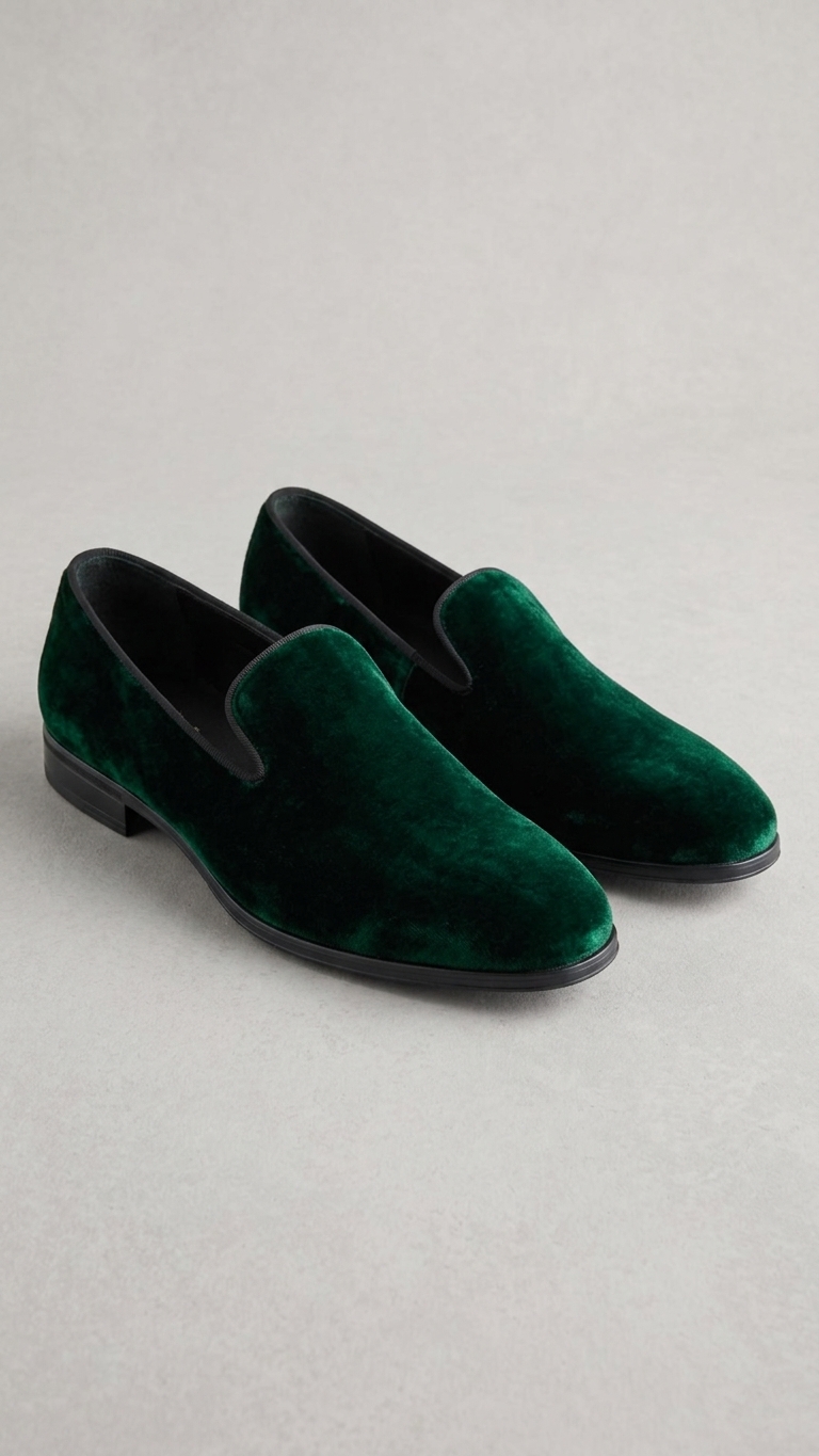 Albert loafers / Velvet Smoking loafers